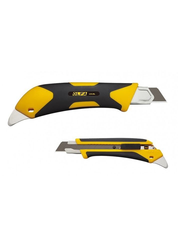Нож L5-AL, лезвие 18 мм, для ковровых покрытий, автоматический механизм фиксации лезвия (11614) Olfa (295036418)