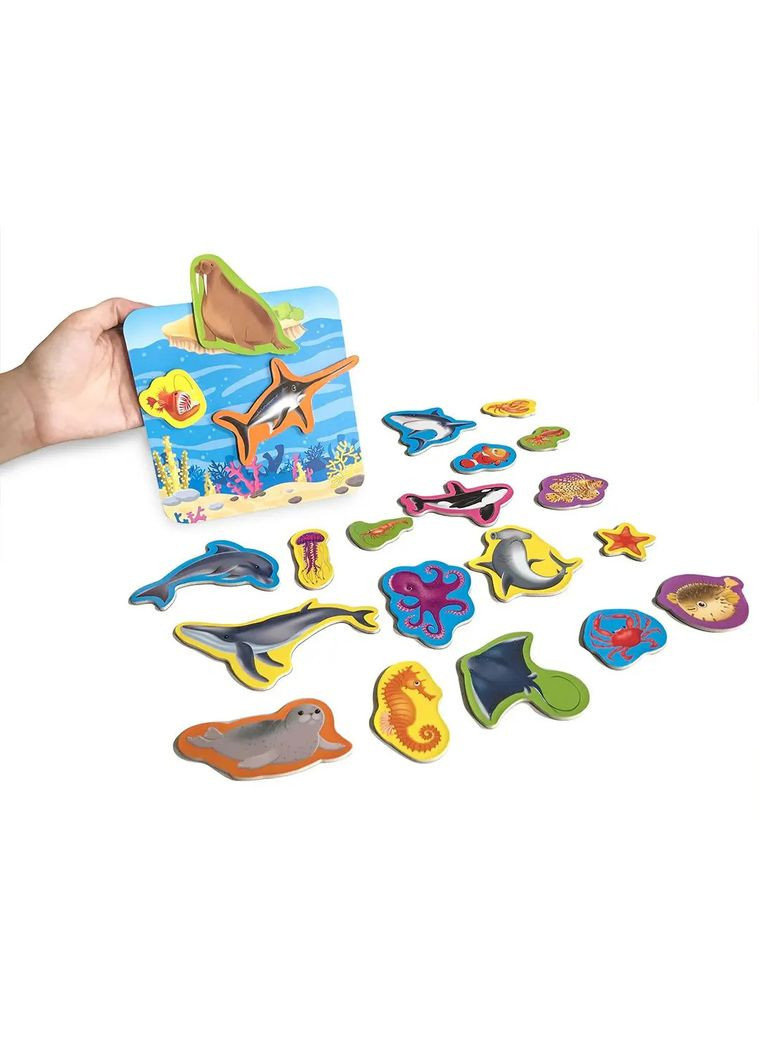 Магнітний набір Морські мешканці з дошкою () Roter Kafer RK2090-05 (328398428)