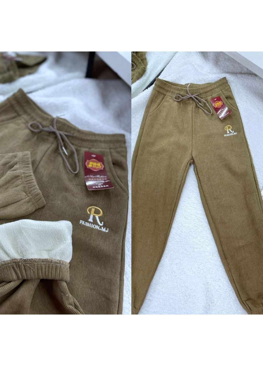 Штани 2033 теплі Джогери на хутрі,вельвет на хутрі Україна (368455727)