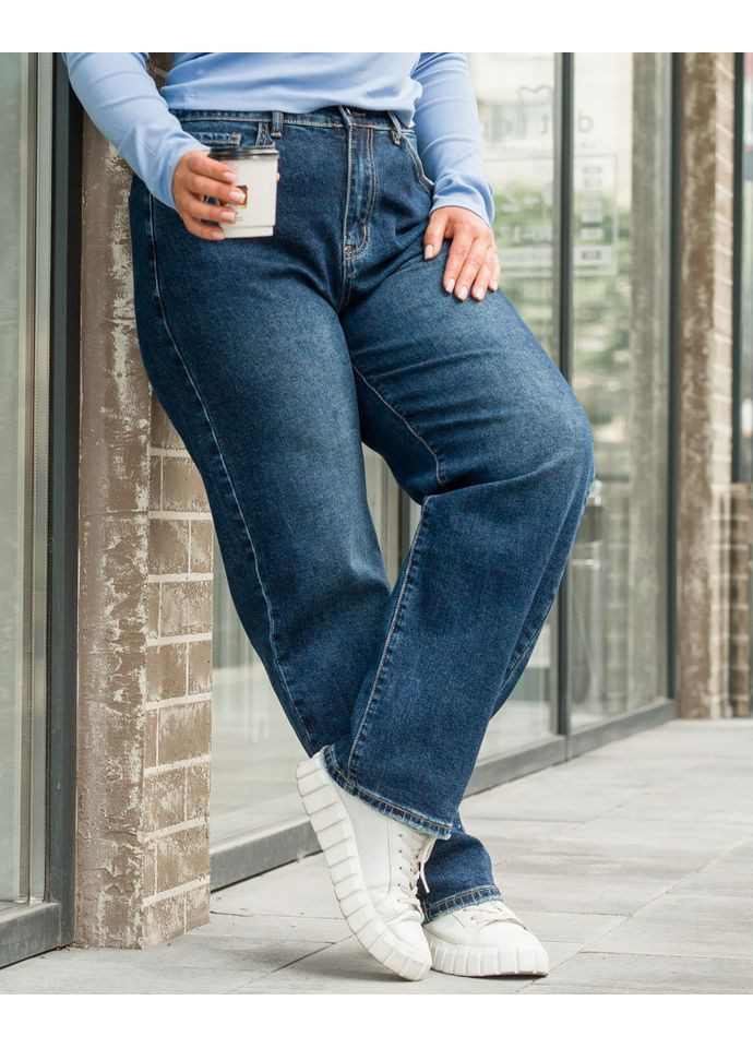 Джинсы LJ W845 Alenka Plus - (364672562)