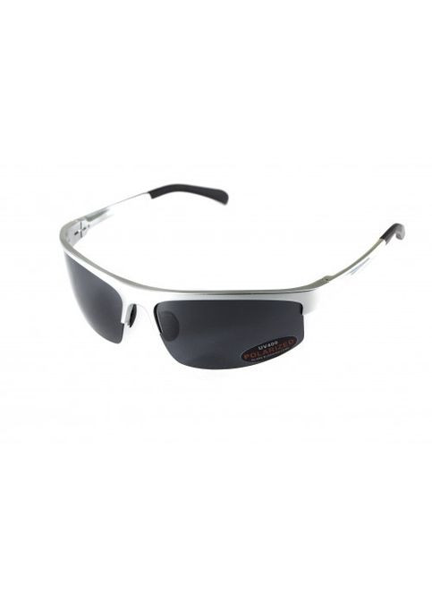 Очки поляризационные Alumination-5 Silver Polarized (gray) серые BluWater (364233754)