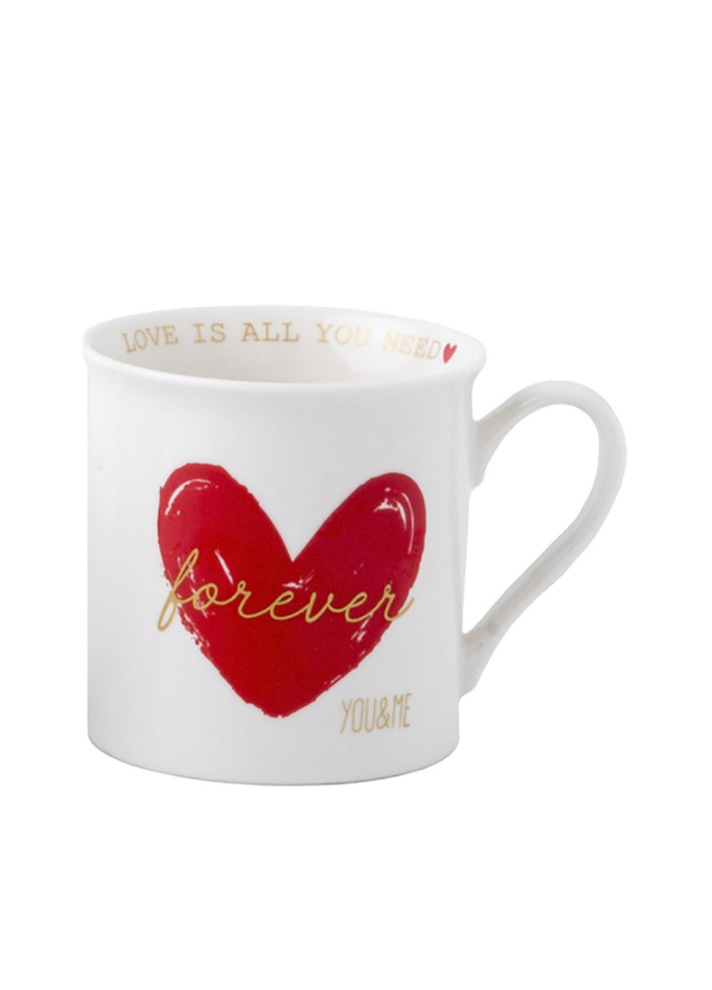 Чашка LOVE, керамічна, 310 мл колір різнокольоровий ЦБ-00270481 Limited Edition (316148679)