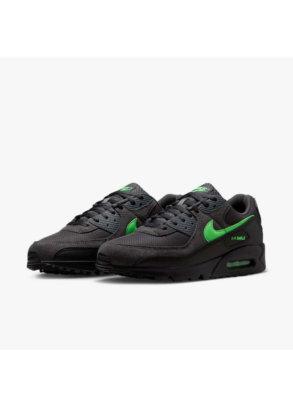 Черные демисезонные мужские кроссовки air max 90 черный Nike
