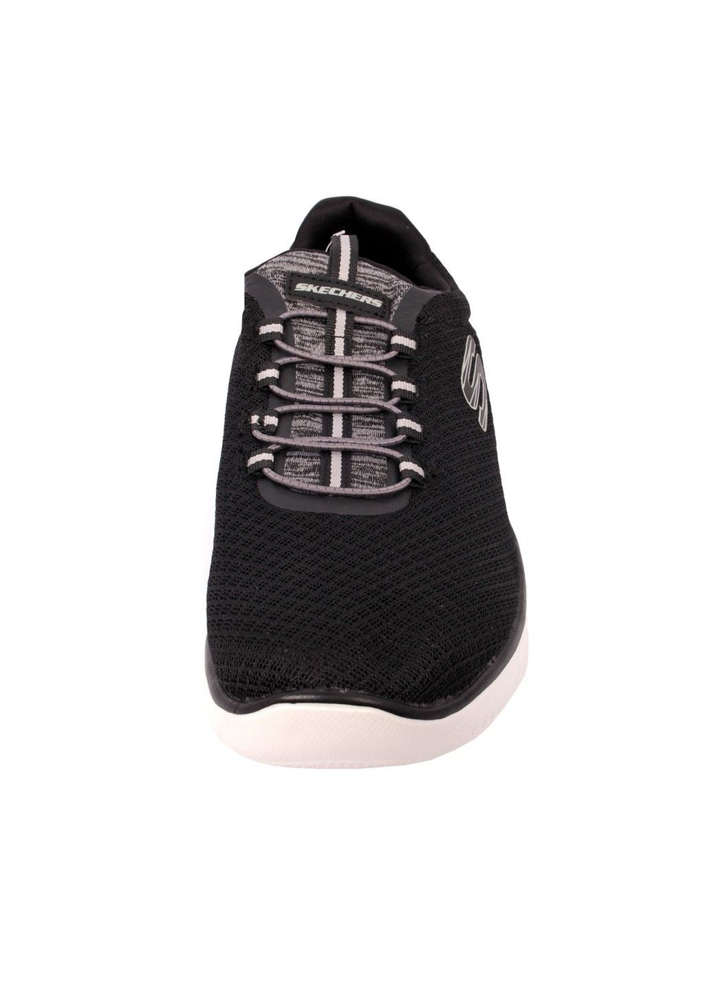 Черные кроссовки мужские Skechers