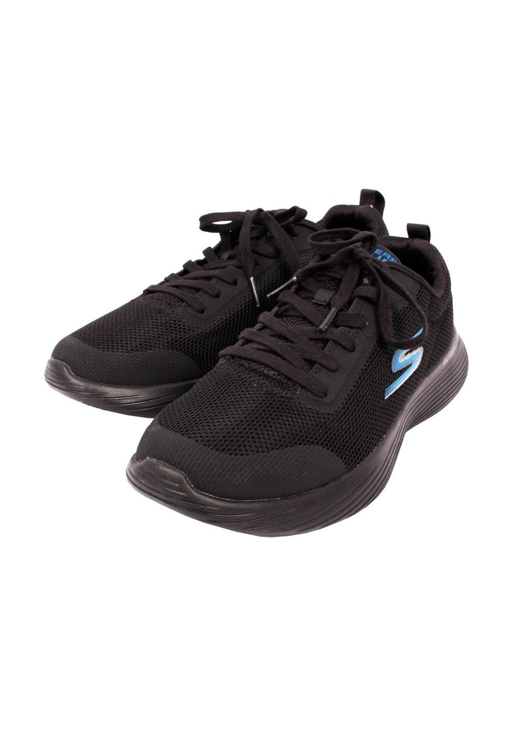 Черные кроссовки мужские Skechers