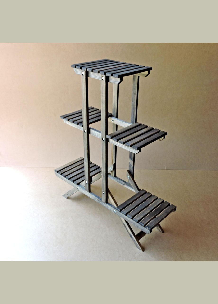 Підставка для квітів з дерева Прованс моріон (ЦВТ-0106) No Brand (328224771)