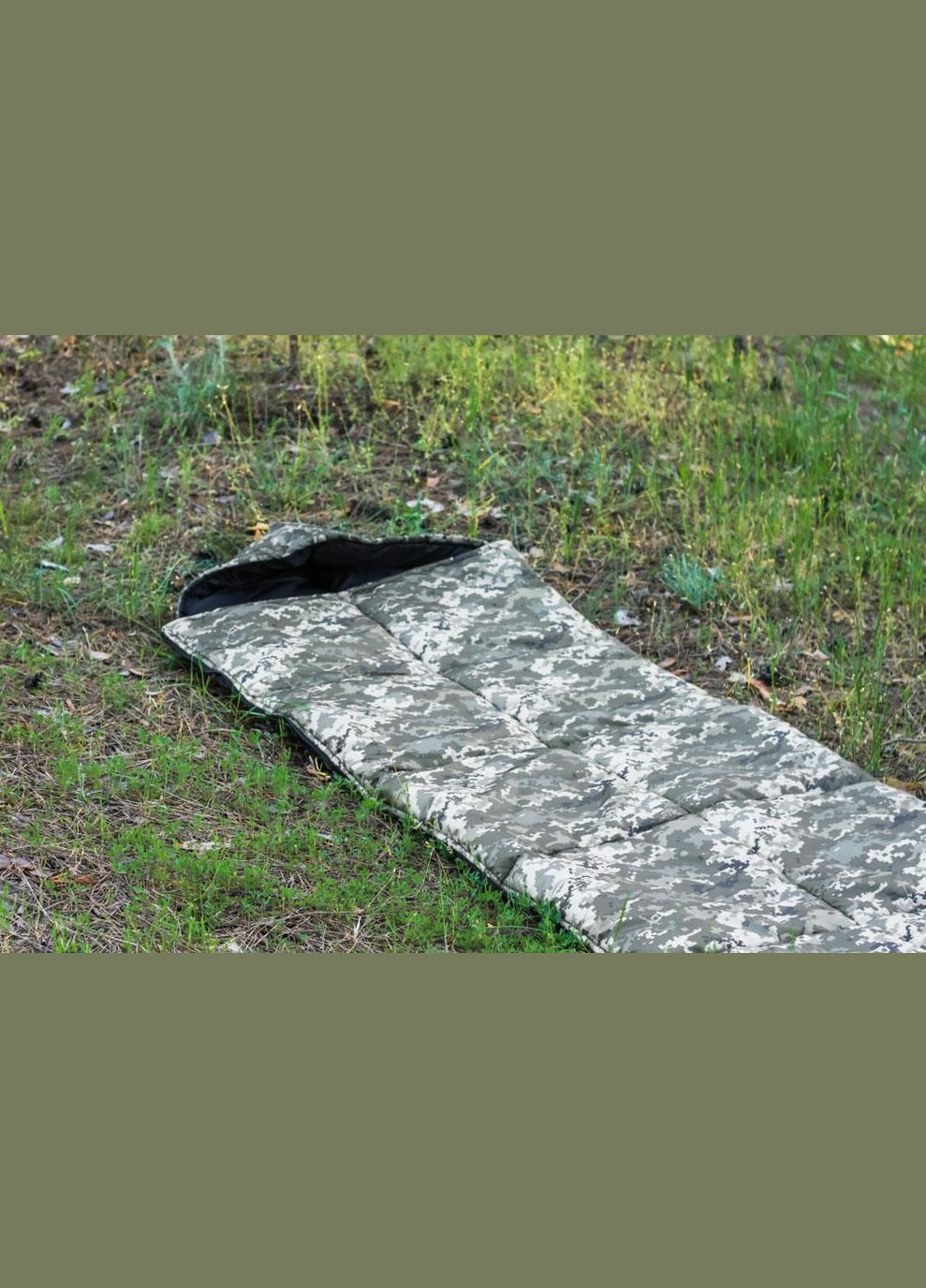 Спальный мешок ЗИМА (одеяло с капюшоном), Пиксель, ширина 100 см Украина ТД (318016795)