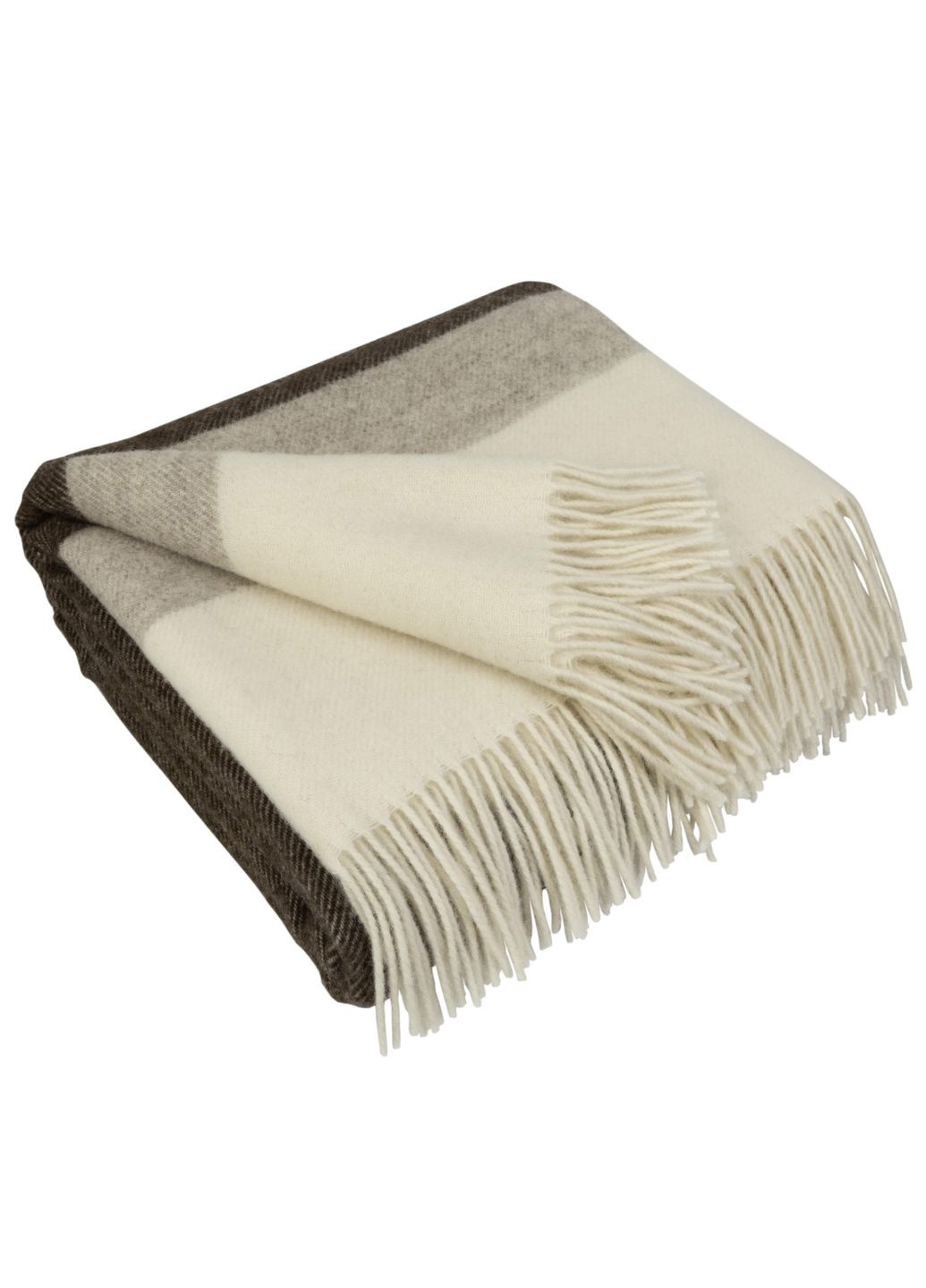 Плед ЕКОвовна коричневий 140x220 см Love You (305575549)