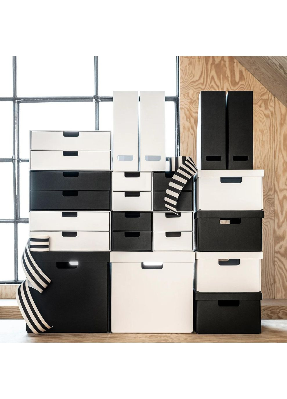 Органайзер для бумаги, ИКЕА 2 шт Антрацит IKEA (353307222)