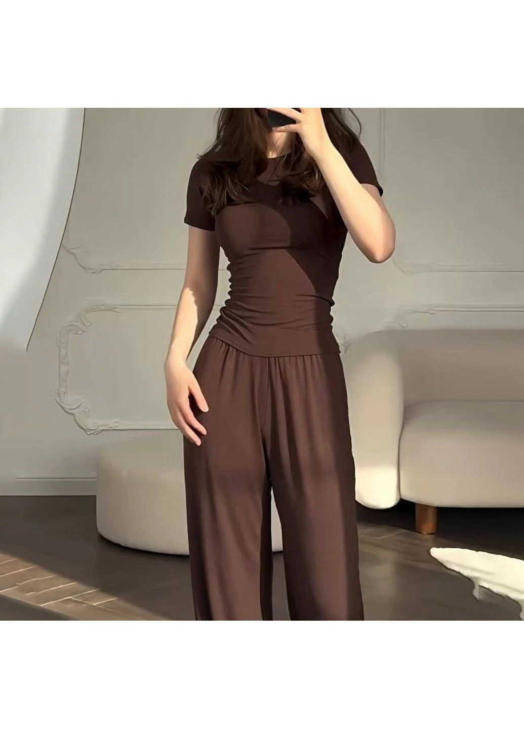 Женский костюм однотонный KaraMix (393554440)