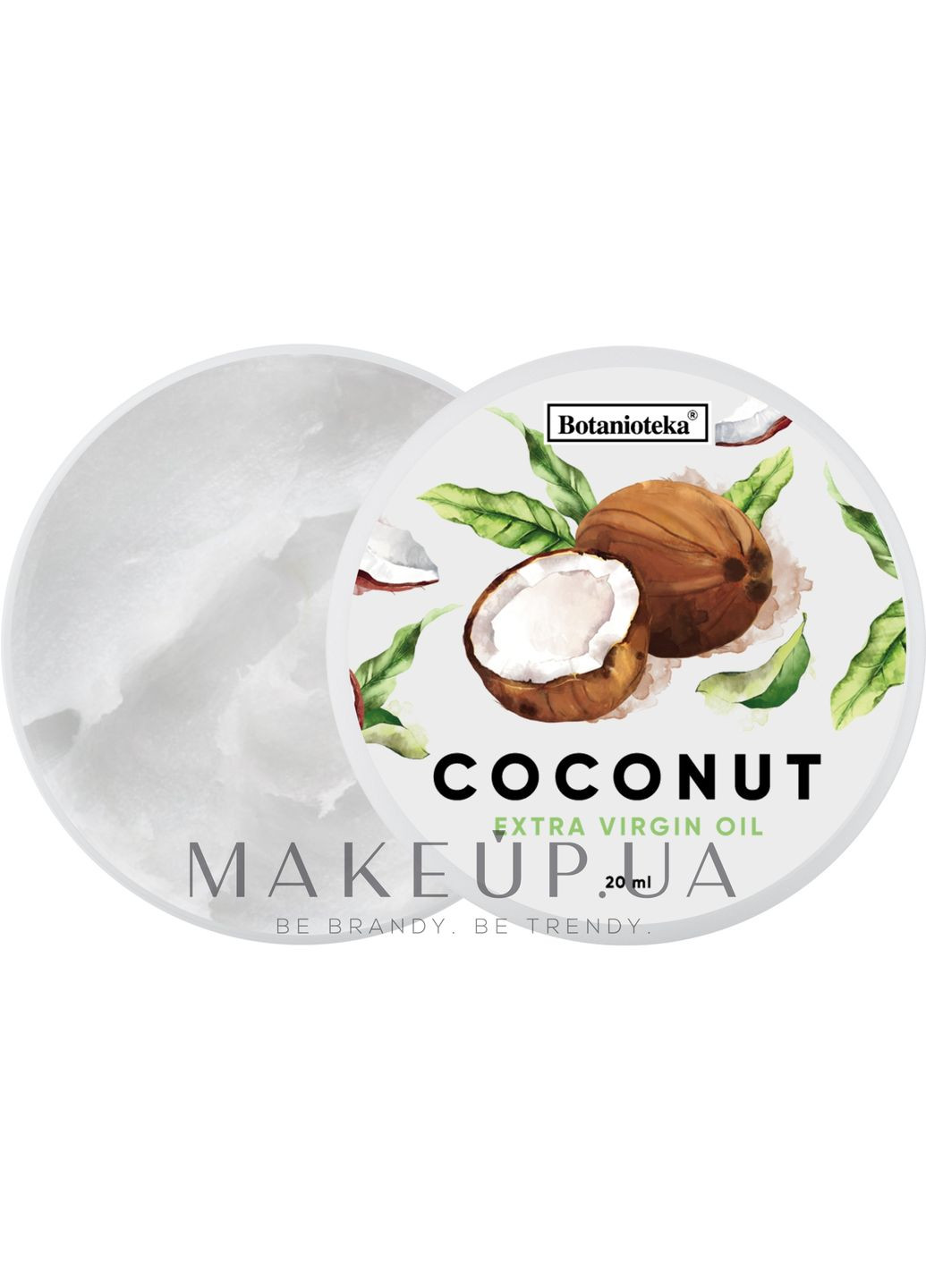 Кокосова олія натуральна для волосся й тіла Coconut Oil Extra Virgin 120ml (859939-31016491) Botanioteka (369125572)