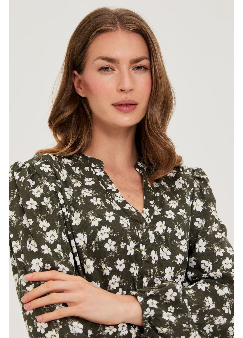 Оливкова сукня Moodo