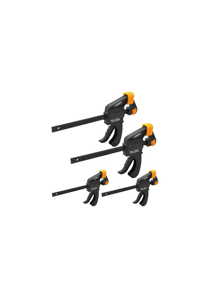 Струбцина быстрозажимная струбцин 4шт (10209) Tolsen (299711861)