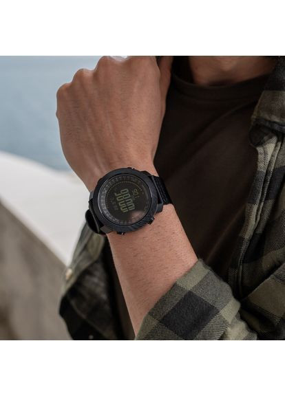 Наручний годинник чоловічий Apache Rubber 2 ремінця Чорний (3233) North Edge (363319017)