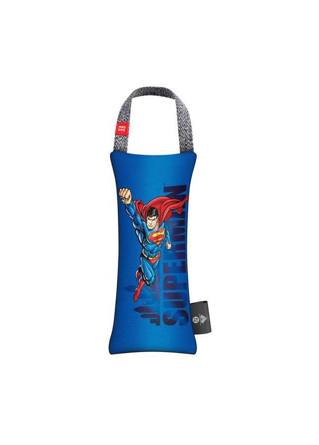 Іграшка для собак Fun з пищалкою, малюнок "Сила Супермена",, Ш 7 см, Д 16 см WAUDOG (363200891)