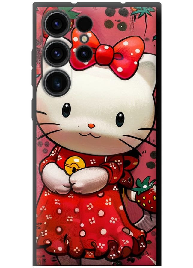 TPU чорний чохол 'hello_kitty1' для Endorphone Samsung Galaxy S23 Ultra (285704847)