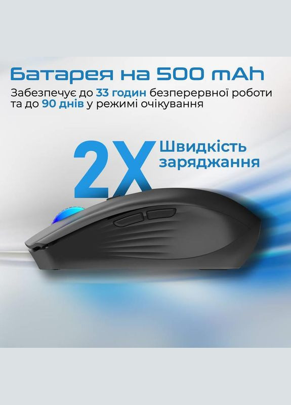 Мышь беспроводная Kitt Black Promate (336956032)