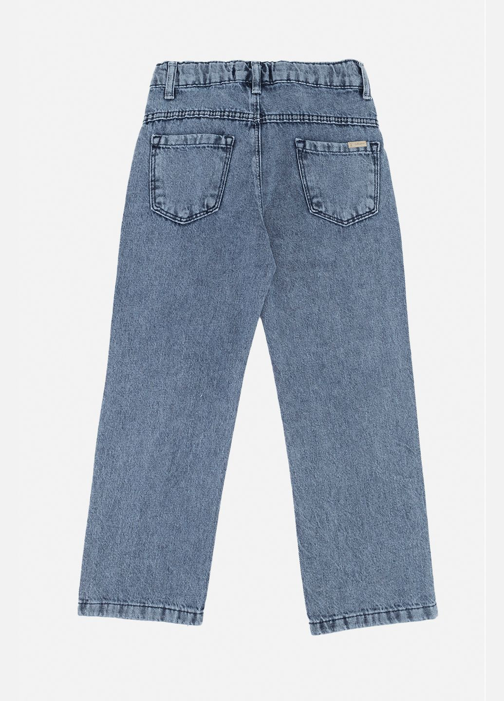 Голубые демисезонные джинсы для девочки - regular цвет голубой cb-00255629 Eleysa