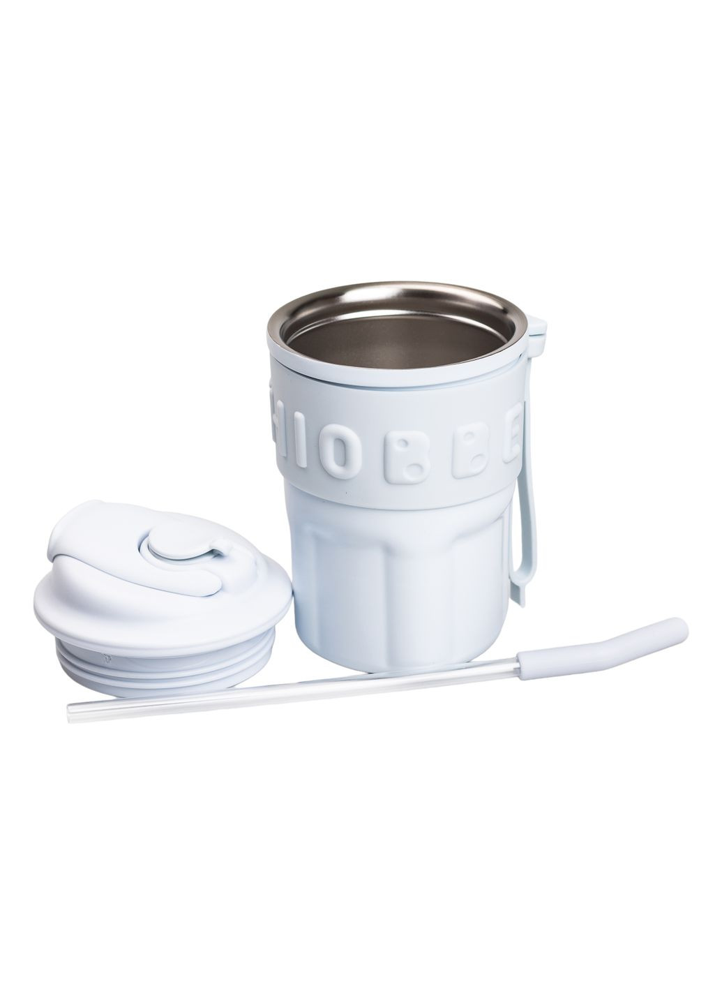 Термочашка Chiobbe 450 мл із трубочкою, Yiwu (324069931)