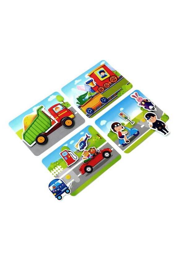 Настольная игра для детей Транспорт? VT130228 Vladi toys (305830844)