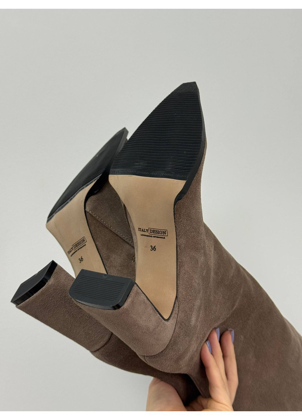 Осенние стильные женские сапоги No Brand