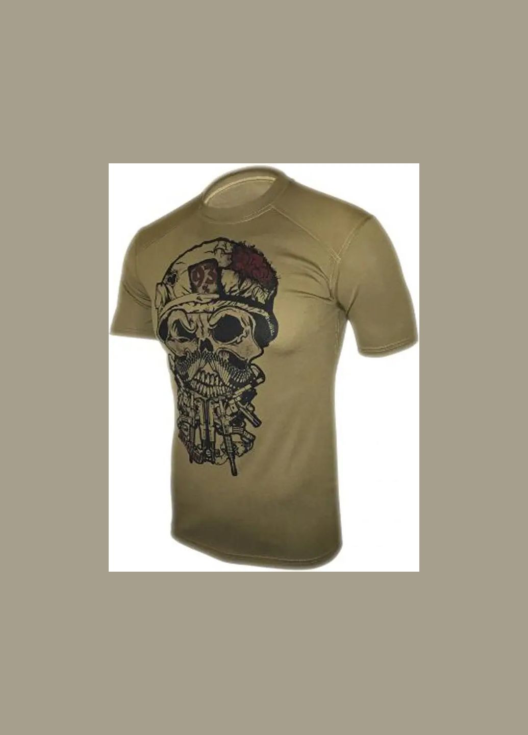 Койот футболка kramatan 93% прихований ворог tactical design coyote No Brand