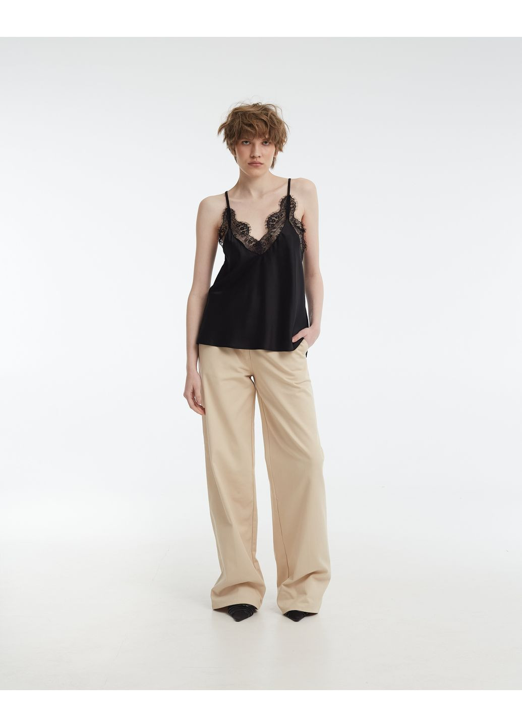 Джинсы WIDE-LEG KNITLAB - (365573965)