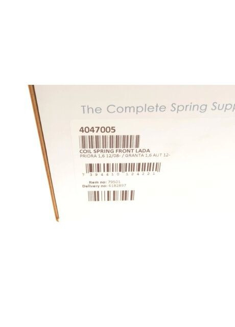 Пружина подвески ВАЗ Приора, Калина, Гранта передн. (пр-во) 4047005 Lesjofors (366122706)