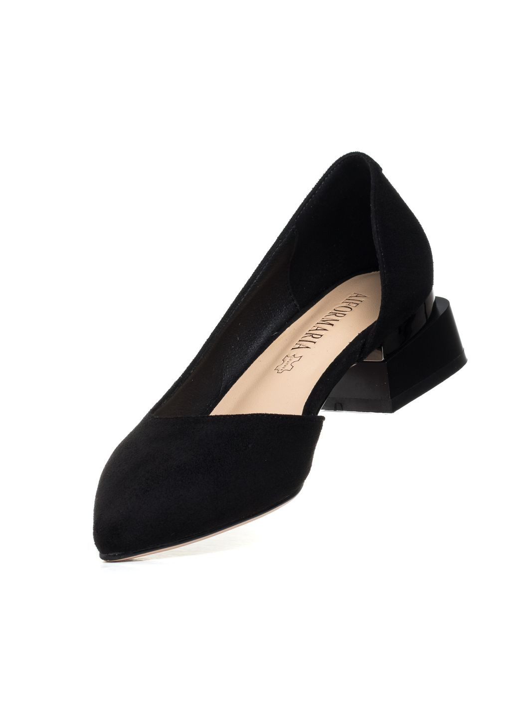 Aiformaria Туфлі (2019Т) чорний з штучна замша, китай — (328913569)