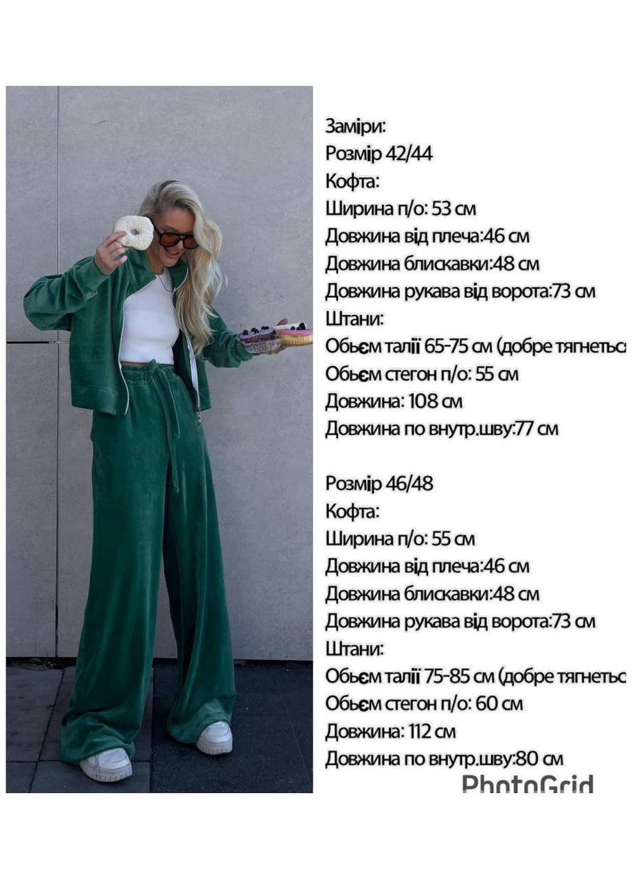 Женский велюровый костюм Osoblyva (346917983)