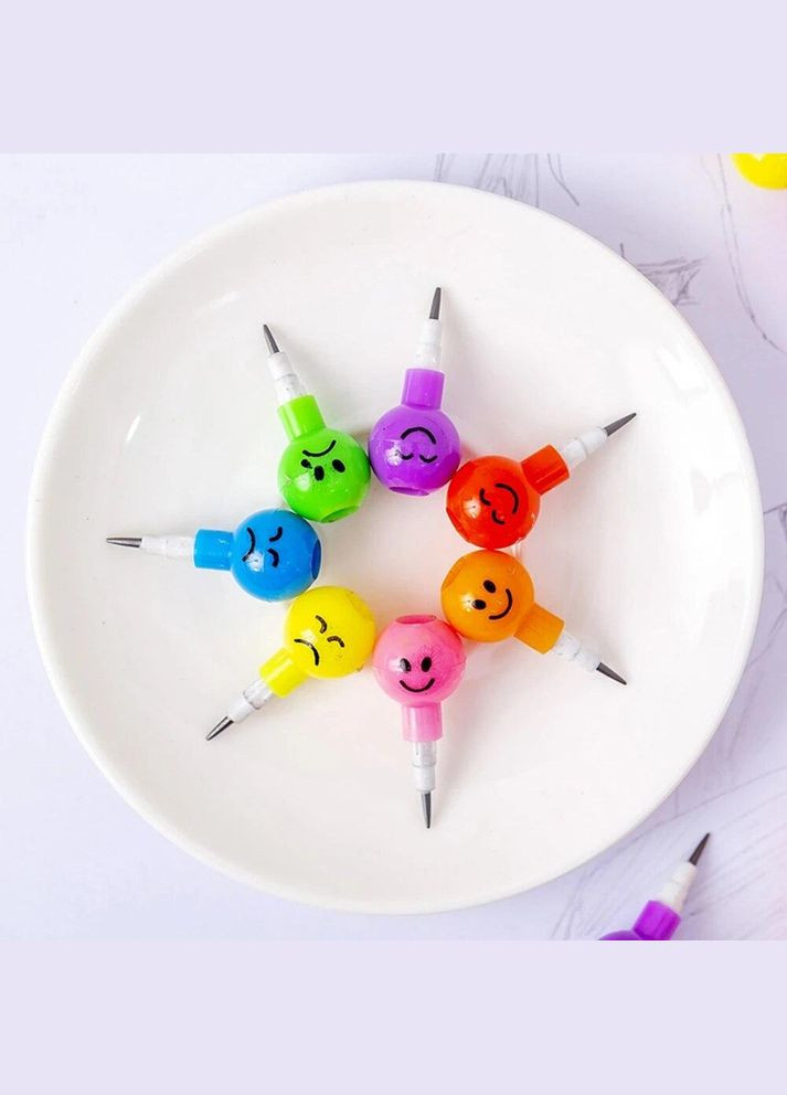 Переставной графитный карандаш с эмоциями, графитный карандаш, переставной графитный карандаш No Brand (346121201)