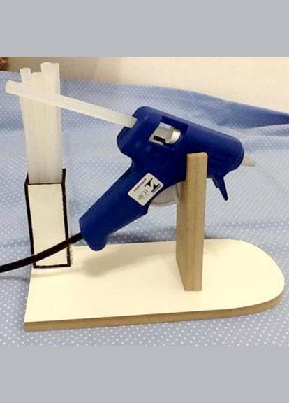 Підставка для клейового пістолета з дерева Дадінг бланже (ОКП-000701) No Brand (328912492)