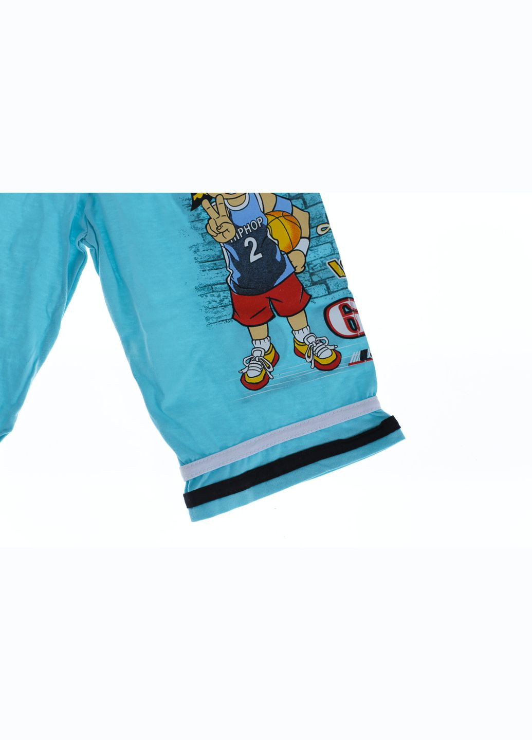 Баскетбол бірюзові Бриджі для хлопчика трикотажні 98 см (31355) BABYKROHA (297200256)