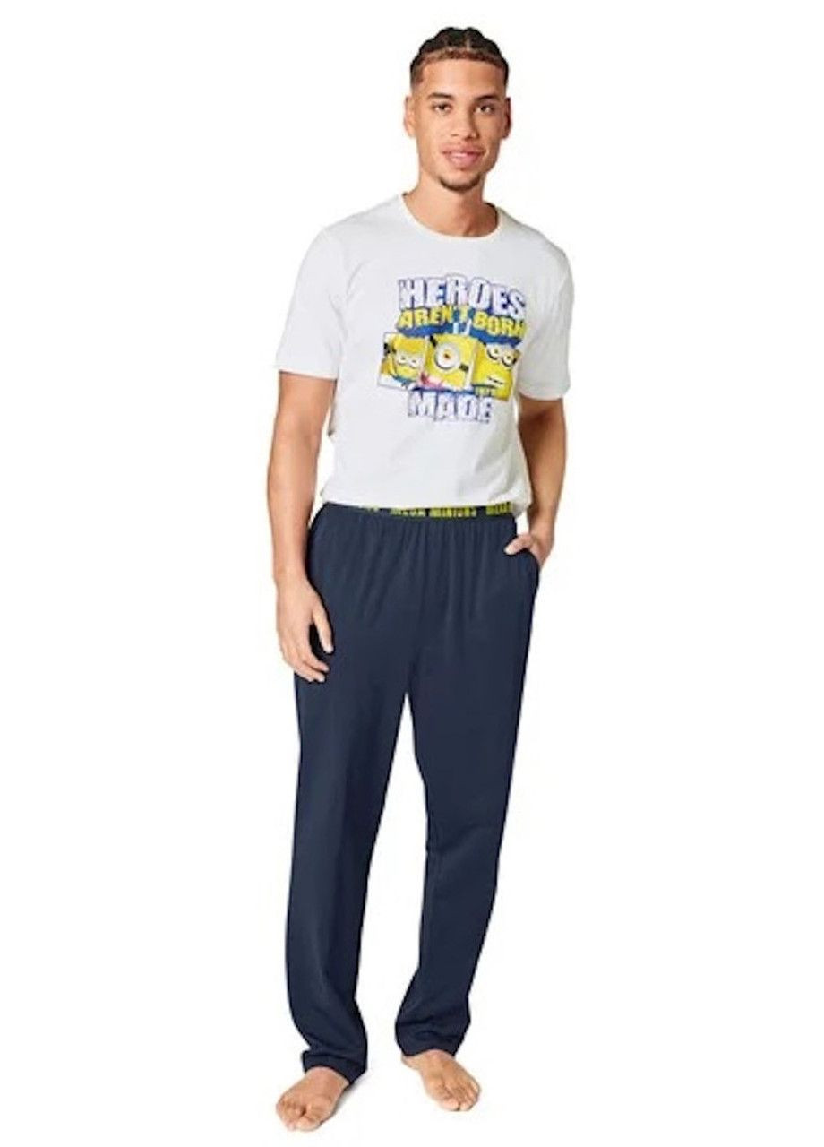 Чоловіча піжама футболка + штани Livergy (366667822)