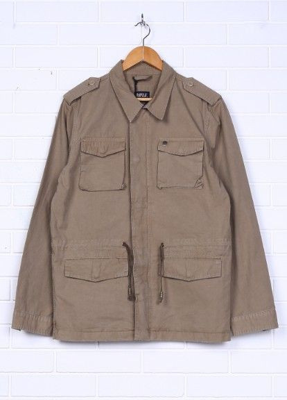 Бежевая демисезонная ветровка Rifle