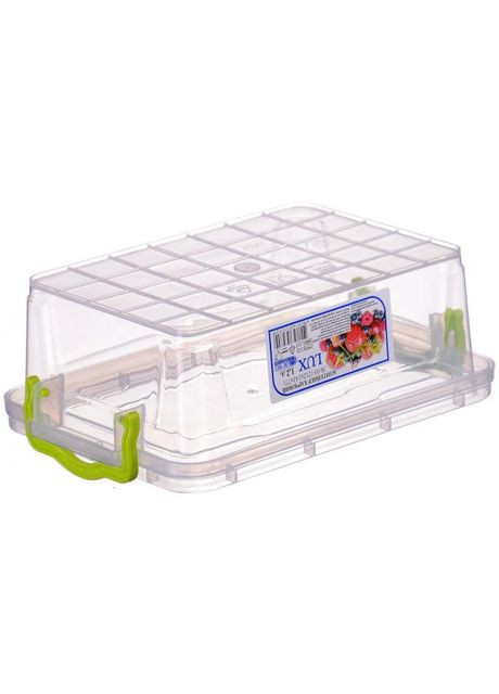 Контейнер пищевой Lux 1,2л. 212 х 141 х 77 мм. Ал-Пластик (296196233)