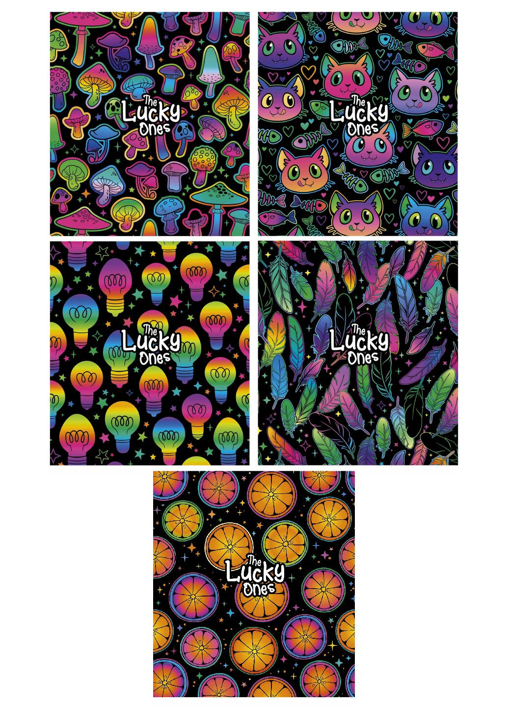 Зошити учнівські, 5 шт, по 12арк., у лінію, виб.УФ-лак, 3089 4823088226294 Genius (299705832)