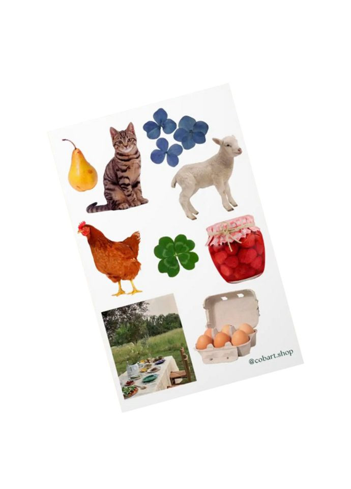 Детский стикерпак А6 Holiday joy СS-VS-015 на виниловой основе Cobart (337500021)