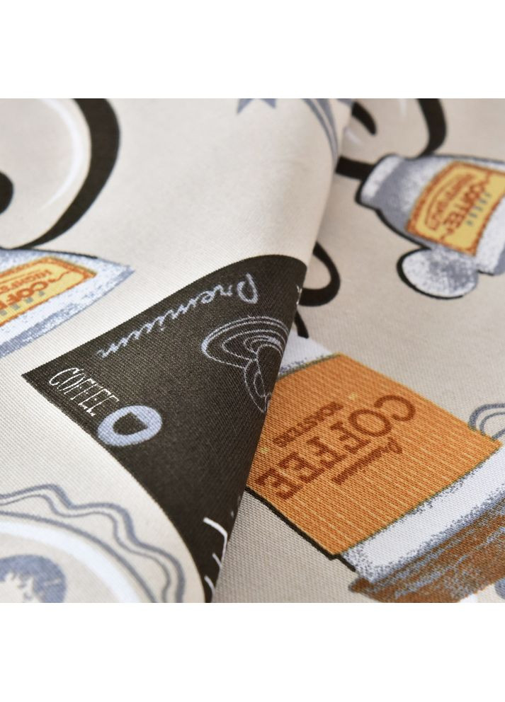 Скатертина з водовідштовхувальним просоченням 140х170 см бавовна Coffee IDEIA (366089594)