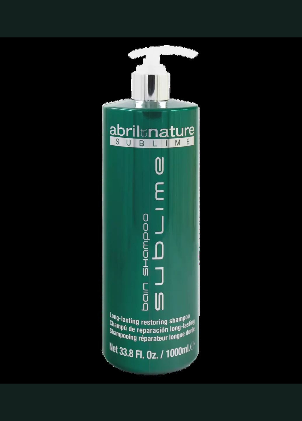 Восстанавливающий шампунь с гиалуроновой кислотой SUBLIME Bain Shampoo 1000 мл Abril et Nature (302519810)