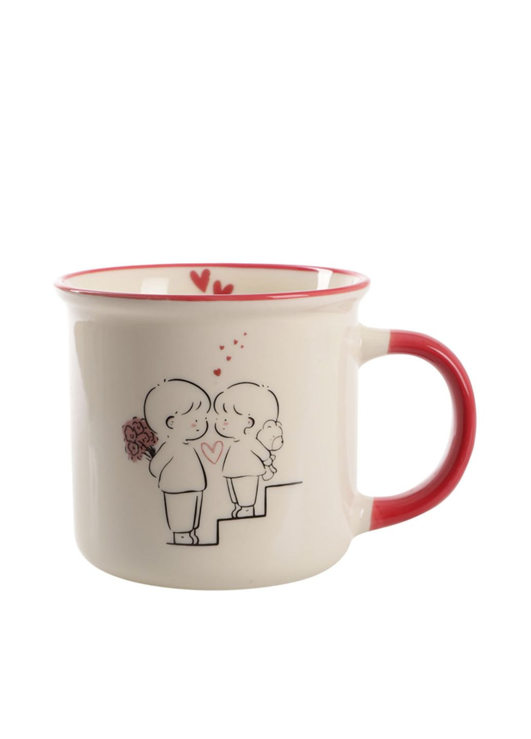 Чашка HUGS, керамічна, 370 мл. колір різнокольоровий ЦБ-00270478 Limited Edition (316148686)