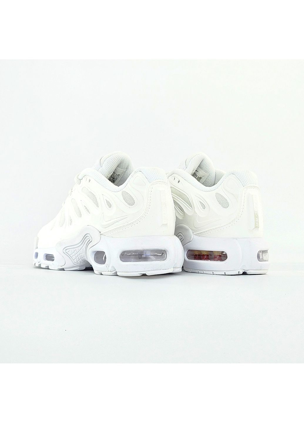 Кроссовки женские Nike Air Max TN Plus Drift White | Найк Аир Макс ТН плюс белые No Brand белые демисезоны (364087925)