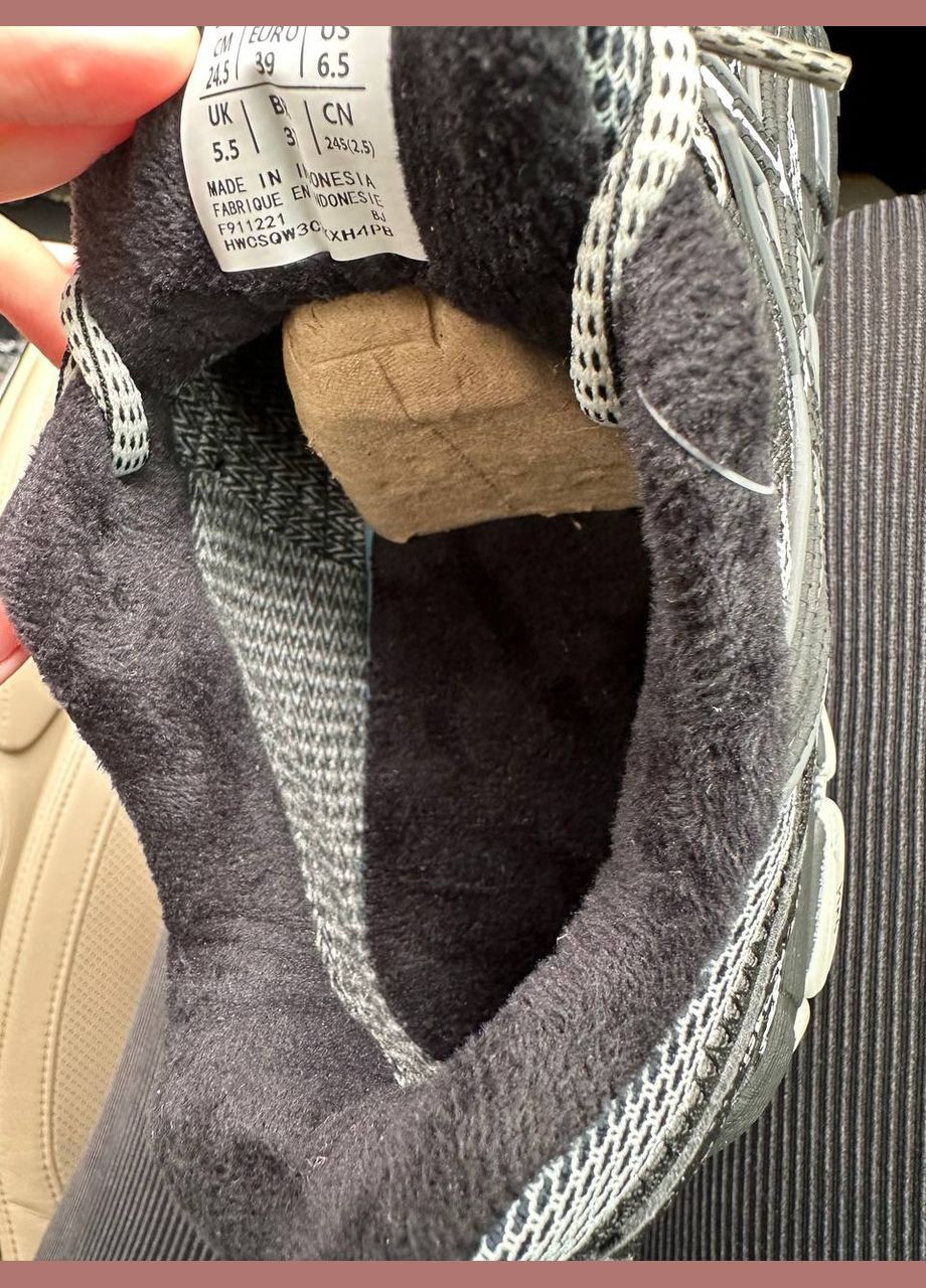 Кроссовки зимние женские и мужские Asics Gel-Kahana 8 winter termo black white | Асикс Гель-Кахана 8 черные белые термо No Brand чёрные зима (307827339)