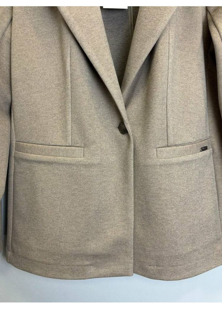 Жіночий жакет трикотажний прямого силуету Дует MODNA KAZKA MKSH2855 Solh (367189357)