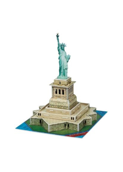 Пазл Cubic Fun 3D Статуя Статуя Свободы (C080h) CubicFun 3D Статуя Статуя Свободи (366071849)