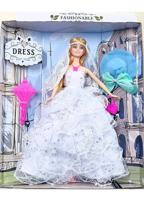 Кукла Невеста в белом платье, с аксессуарами 8850-C Star Toys (361267642)