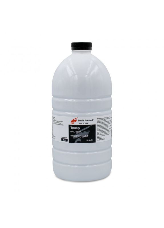 Тонер HP LJ M304/M404/M428/M507/M528, Canon LBP228/320/325, MF540/542/543, 1 кг, (TRHM507-1KG-P) Static Control (314832685)