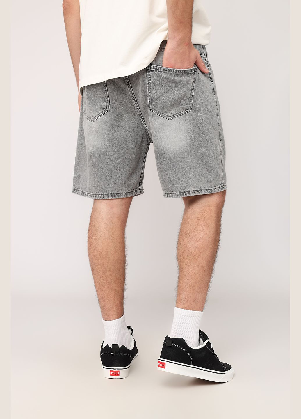 Шорты мужские цвет серый CB-00275667 TRANZIT (332767888)