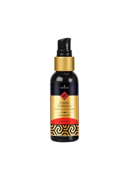 Смазка водно-силиконовая Hybrid Strawberry (57 мл) без сахара, можно для оральных ласк Sensuva (297573661)