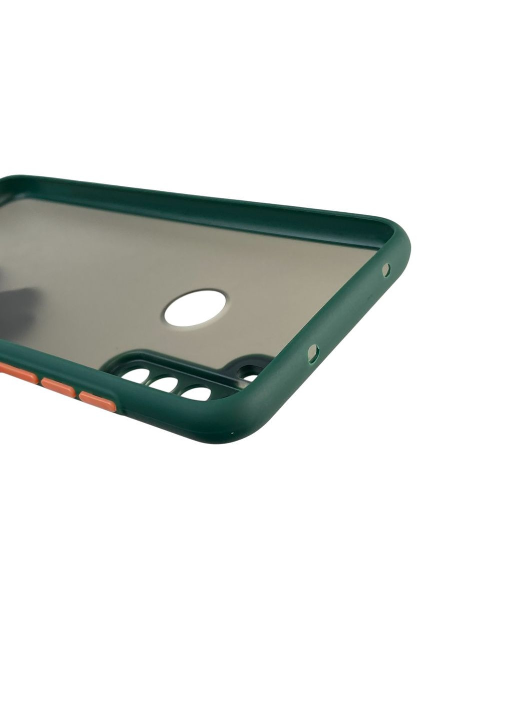 Чехол для телефона Redmi Note 8T с высокими бортами защитой камеры на сяоми редми нот 8т темно-зеленый Xiaomi (366390479)